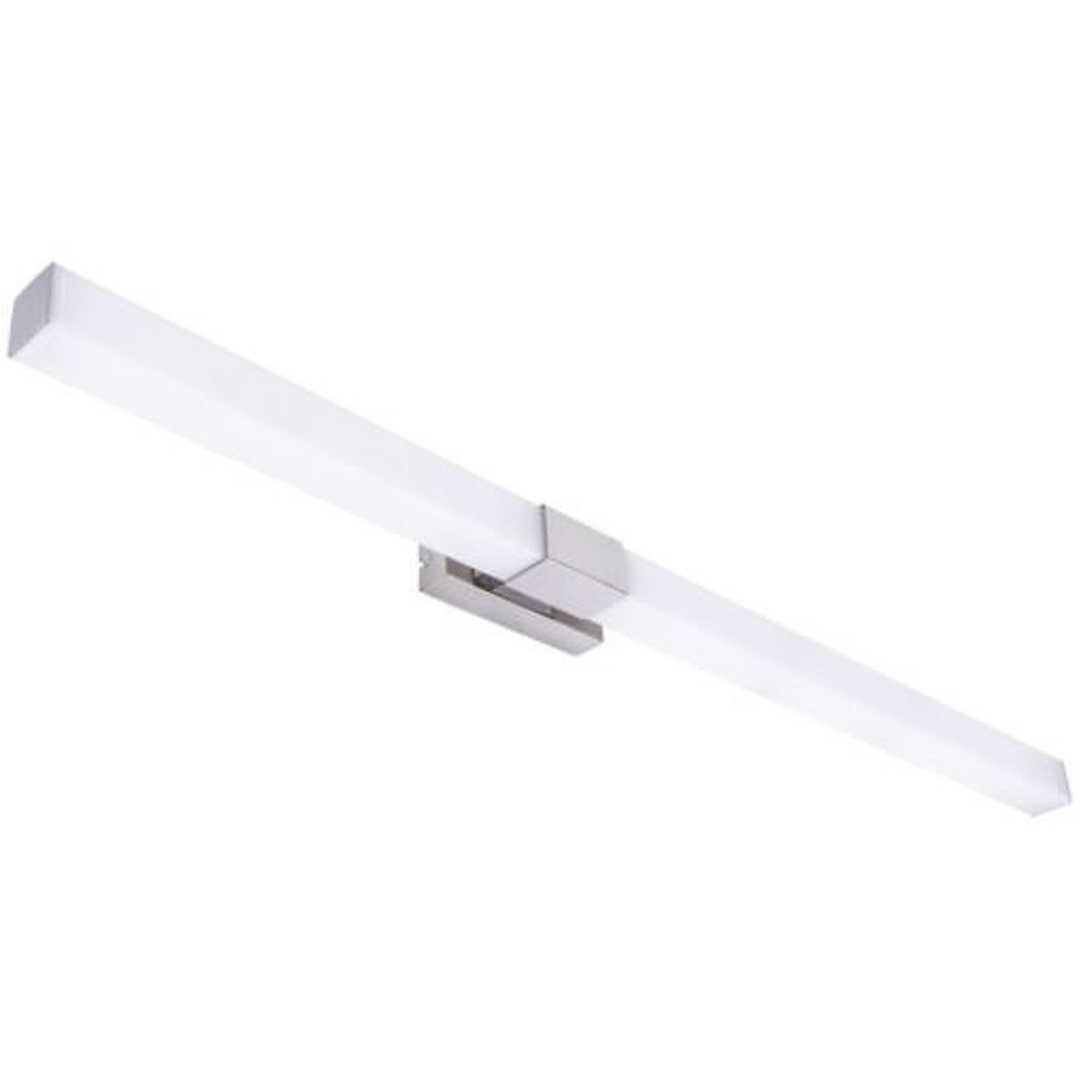 Applique murale de salle de bain carrée SALSA LED 100cm 24W IP44 chromée