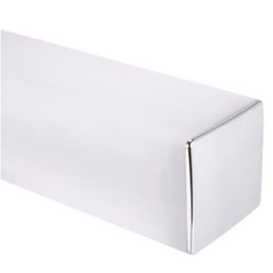 Applique murale de salle de bain carrée SALSA LED 60cm 12W IP44 chrome
