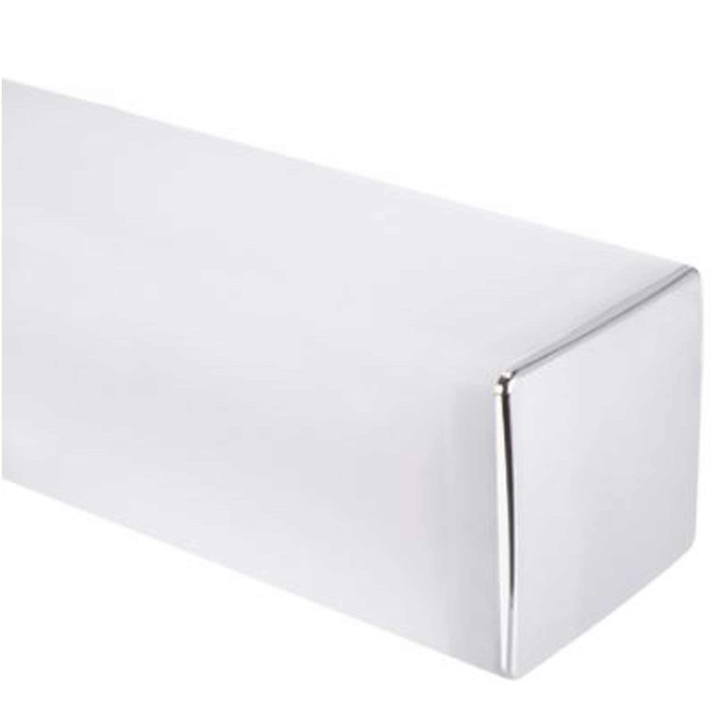 Applique murale de salle de bain carrée SALSA LED 60cm 12W IP44 chrome