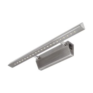 Applique murale de salle de bain pour miroir RITON LED 4W en finition satinée