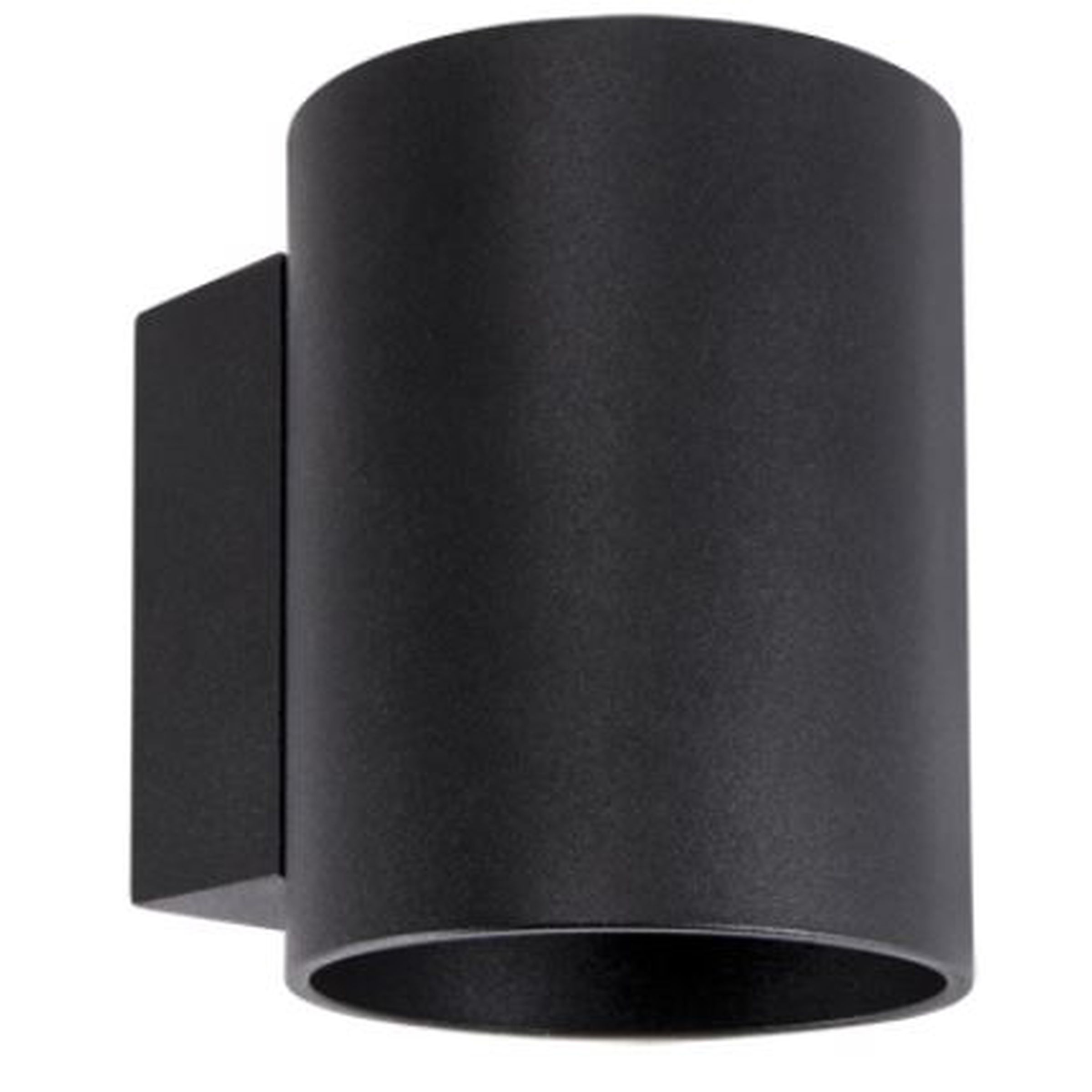 Applique murale décorative à double face tube noir SONIA G9