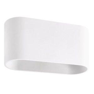 Applique murale double TOBIAS G9 blanche