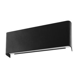 Applique murale double ZELDA LED 2x5W noire pour intérieur