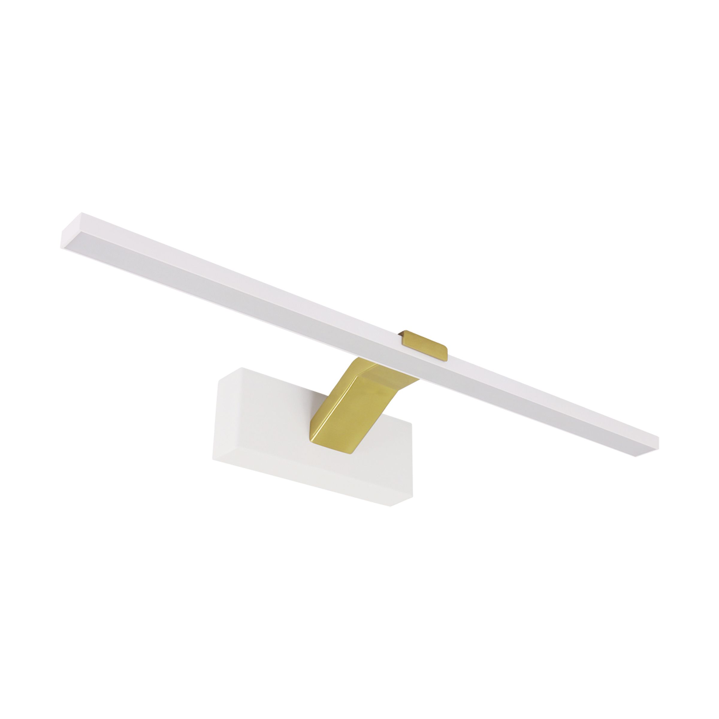 Applique murale intérieure moderne au-dessus du tableau LIMBA LED 11W 50cm CCT blanc doré
