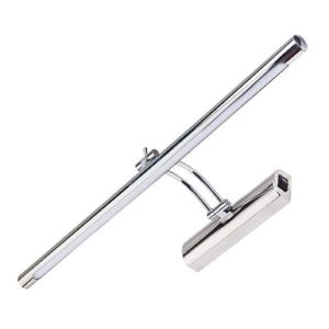 Applique murale LED ANITA 12W 55cm IP44 finition chromée pour salle de bain
