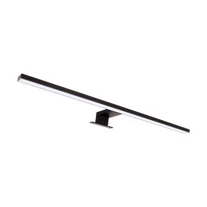 Applique murale LED noire 13W 60cm ROXANA pour salle de bain au-dessus du miroir