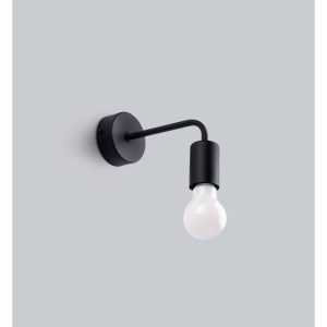 Applique murale NORAH E27 - noir