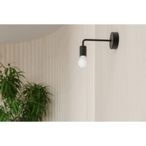 Applique murale NORAH E27 - noir