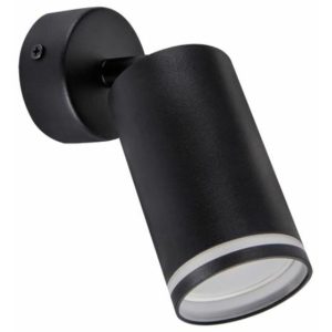 Applique murale ZULA SPOT GU10 noire
