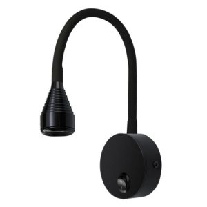 Lampe de lecture murale pour chambre à coucher POLA 3,5W 4000K noire