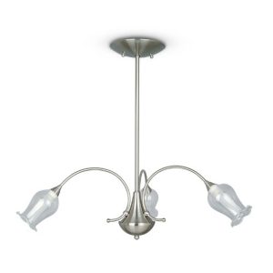 Plafonnier FUMINO 30 avec 3 ampoules G9