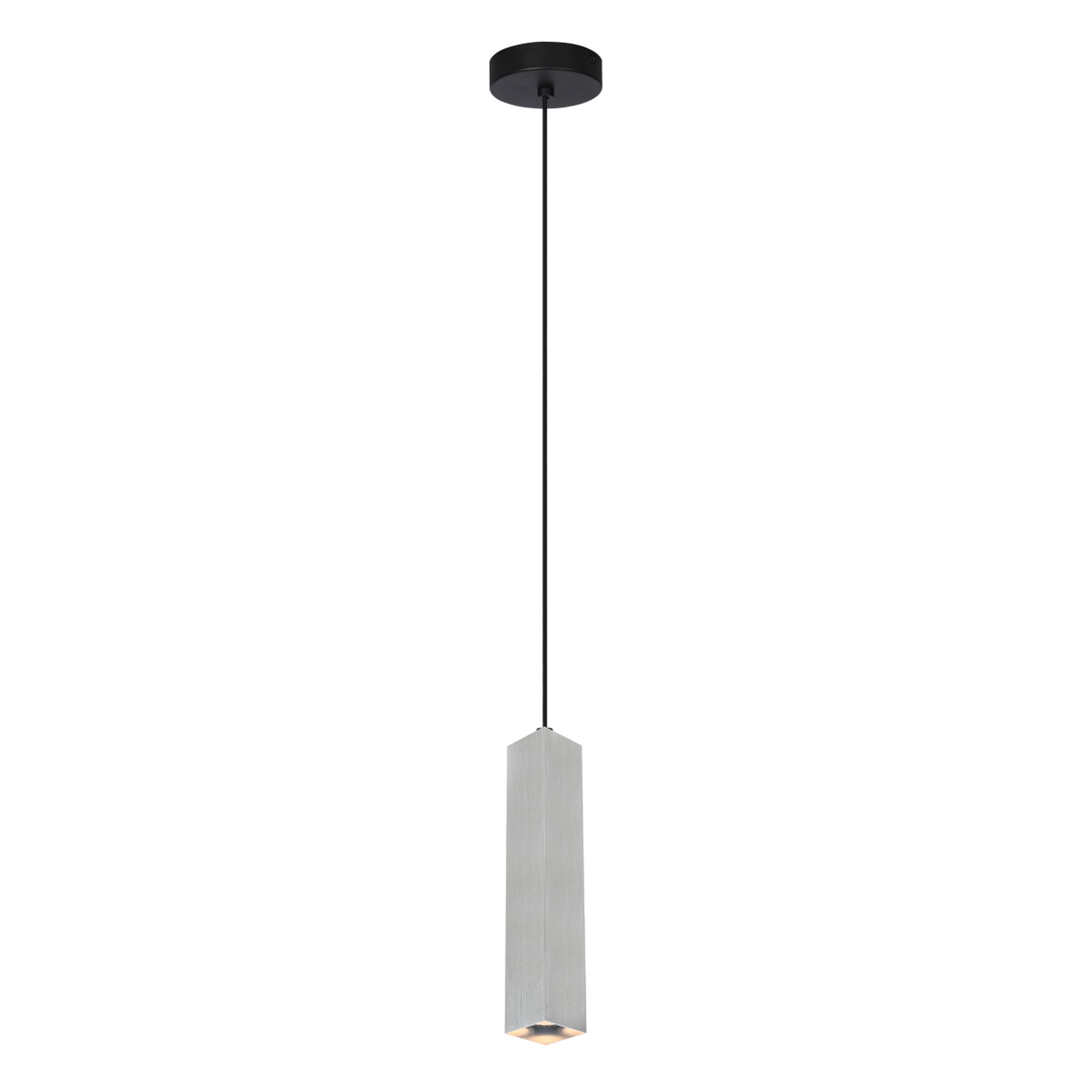 Suspension ANDER GU10 - noir/aluminium