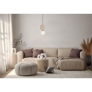 Suspension ANDREA G9 - noir/beige