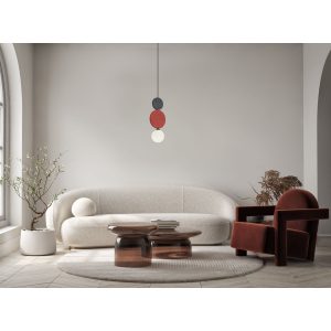 Suspension ANDREA M G9 - noir/gris/rouge