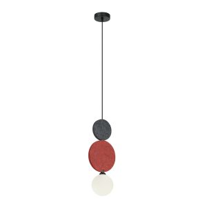 Suspension ANDREA M G9 - noir/gris/rouge