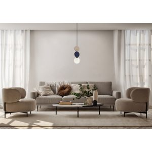 Suspension ANDREA S G9 - noir/beige/bleu
