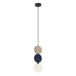 Suspension ANDREA S G9 - noir/beige/bleu