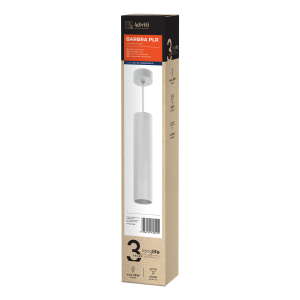 Suspension BARBRA PLR GU10 - blanc