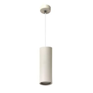 Suspension de plafond KARADON GU10 170mm blanche