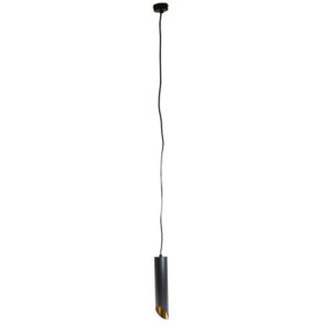 Suspension de plafond VALDA GU10 220mm noire