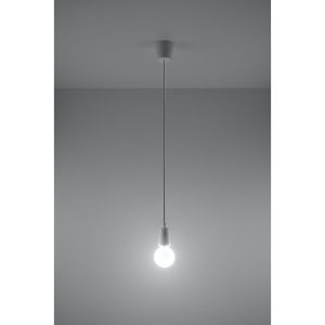 Suspension DIEGO 1 E27 - blanc