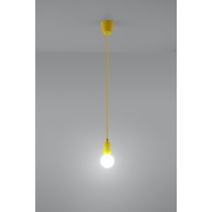 Suspension DIEGO 1 E27 - jaune