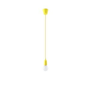 Suspension DIEGO 1 E27 - jaune