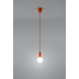Suspension DIEGO 1 E27 - orange