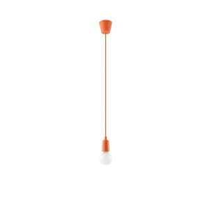 Suspension DIEGO 1 E27 - orange