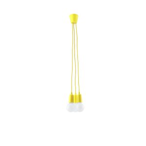 Suspension DIEGO 3 E27 - jaune