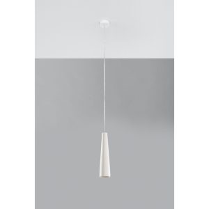 Suspension ELECTRA GU10 - céramique blanche