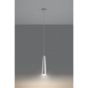 Suspension ELECTRA GU10 - céramique blanche