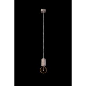 Suspension en silicone E27 - noir
