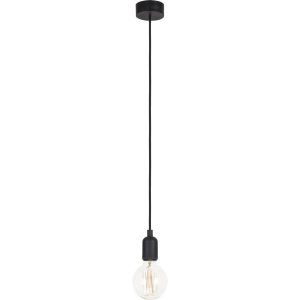 Suspension en silicone E27 - noir