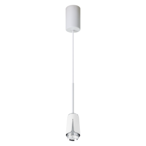Suspension FLOWER GU10 - blanc/chrome