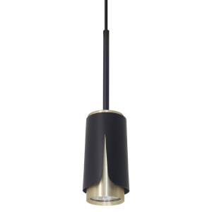 Suspension FLOWER GU10 - noir/doré