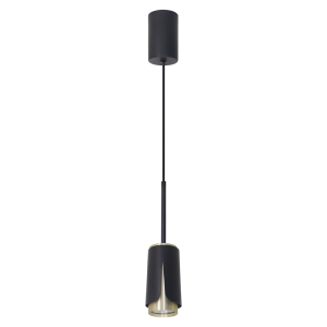 Suspension FLOWER GU10 - noir/doré