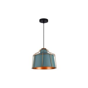 Suspension GOA E27 - noir/bleu