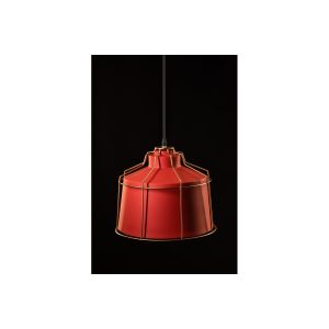 Suspension GOA E27 - noir/rouge