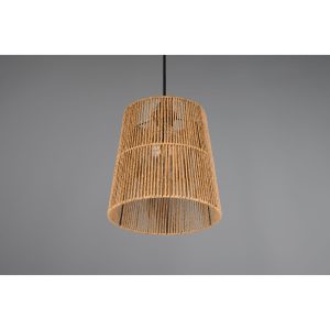 Suspension HOLM E27 - noir/marron