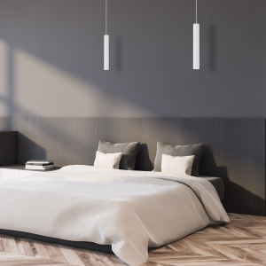 Suspension HUDSON GU10 - blanc