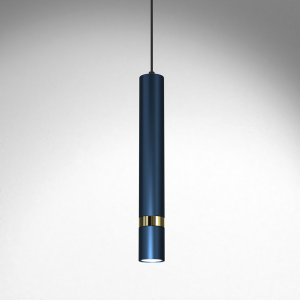 Suspension JOKER GU10 - bleu/doré