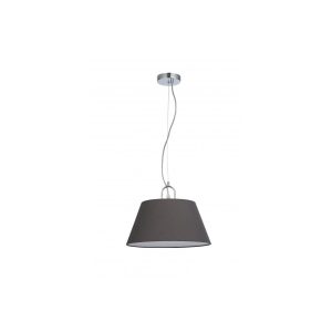Suspension KASEL E27 - chrome/gris