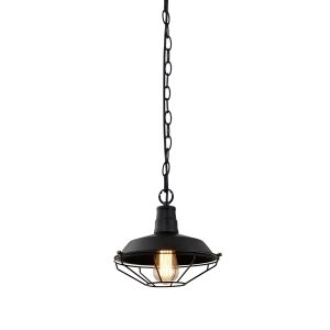 Suspension LARS E27 Ø26 - noir