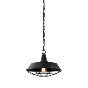 Suspension LARS E27 Ø36 - noir
