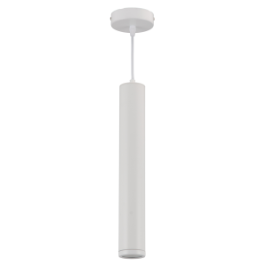 Suspension longue tube PORTER GU10 IP44 blanc