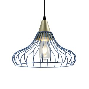 Suspension LOTTE E27 - bleu