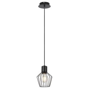 Suspension lumineuse BELANO 3539 E27 - noire