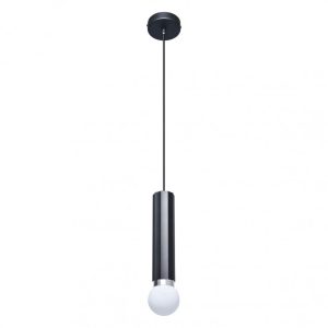 Suspension lumineuse MACERA E27 - sable noir