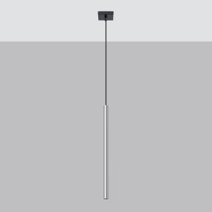 Suspension lumineuse PASTELO 1 G9 - noir/chrome